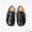 Black, variant on Women's Summer Breathable Closed Toe Sandals Hollow Out Adjustable Buckle Slip On Mules Lightweight Casual Backless Sandals for Women