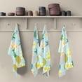 thumbnail image 5 of Kitchen Towels Pineapple & Flowers Pattern Cleaning Towel Absorbent Hand Towels Tea Towels for Home Restaurant Dish Clean 28" x 18", 4PCS, 5 of 7