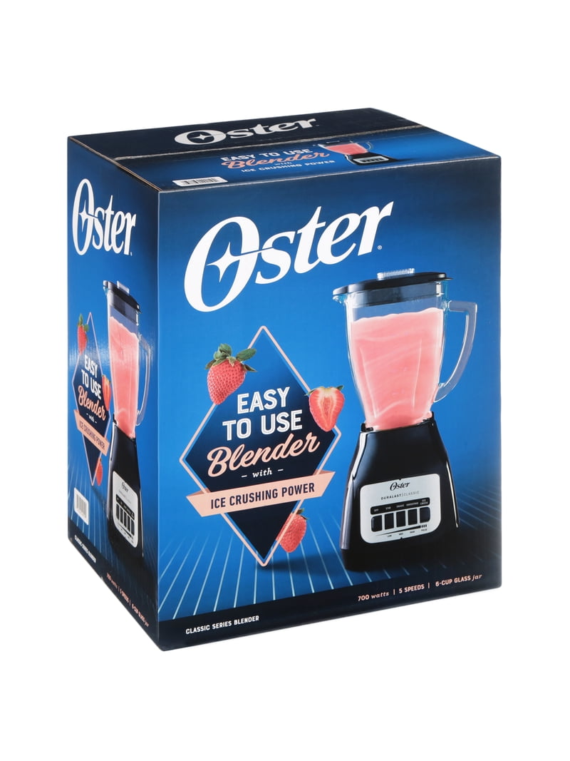 Oster 5-Speed Smoothie Blender, Stainless Steel Kitchen Appliance