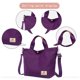 thumbnail image 4 of XWSHYW Contenedores de Almacenamiento Bolts, Expandable, Doble Correa, Hombro y Capacidad, Bolso Deportivo, Gimnasio, Bolso de Hombro, Fin Semana y Noche para Mujer, 4 of 6