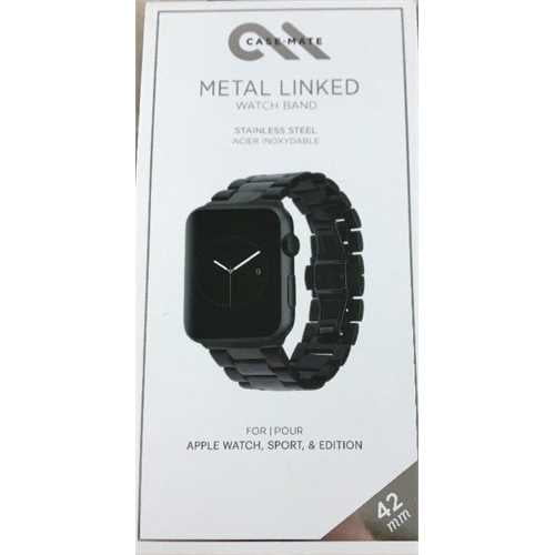 case mate metal linked watch band
