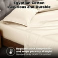 thumbnail image 4 of Ultra Soft Deep Pocket 400-Thread Count Egyptian Cotton Stripe Sheet Set, 4 of 8