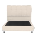 thumbnail image 2 of Box Base Cama Individual + Cabecera Nube Dicasa Crema, 2 of 8