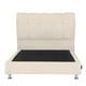 thumbnail image 2 of Box Base Cama Individual + Cabecera Nube Dicasa Crema, 2 of 8