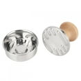 thumbnail image 4 of Máquina para Hacer Hamburguesas de Acero Inoxidable Molde para prensar Carne Molde a presión Manual Máquina para Hacer Hamburguesas Accesorios de Cocina Parrilla Prensas Planchas EOTVIA NO, 4 of 6