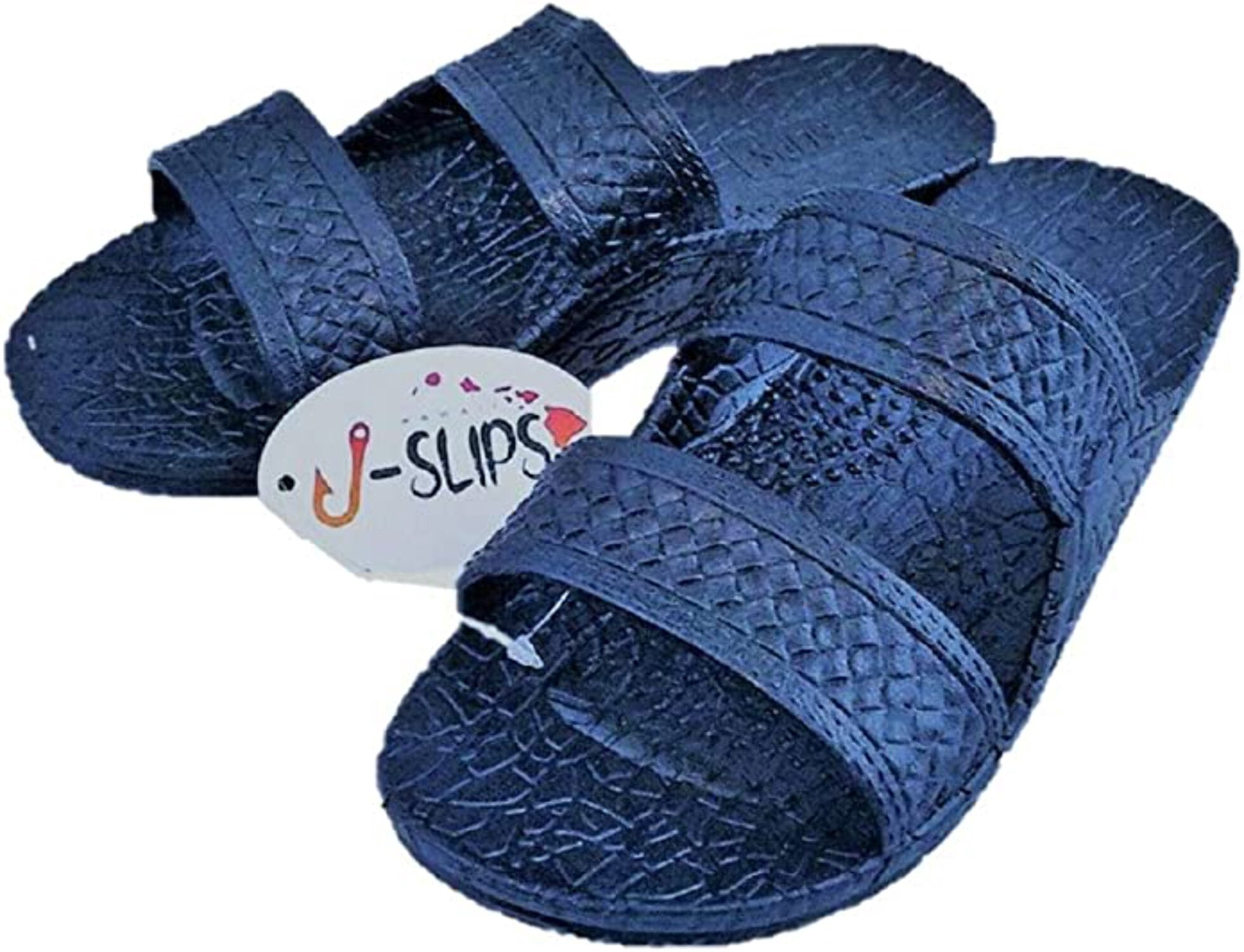 🌴 J-Slips Hawaiian Men’s Sandals in Classic Colors 🌊 Silver M12