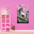 thumbnail image 3 of Believe In Miracles Cute Cartoon Unicorn Charming Joyful Girly Wall Art Sticker Designs Vinyl Stickers For Home House Walls Rooms Windows Bedroom Decoration Size (28x28 inch), 3 of 3