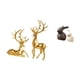 thumbnail image 5 of Colección De Figuras De Ciervos De Resina Y Estatuas De Cerámica Para Sala De Estar, Encimera, Mueble De TV, Jardín Y Decoraciones De Pascua., 5 of 8