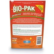 Walex Bio-Pak RV & Marine Toilet Treatment - Digests and Liquefies Waste & Paper - 10 Rapid Dissolve Treatments - Tropical Breeze Fragrance