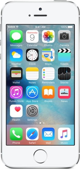 スマートフォン/携帯電話 携帯電話本体 Apple iPhone 5S 64GB Silver (T-Mobile) USED A+