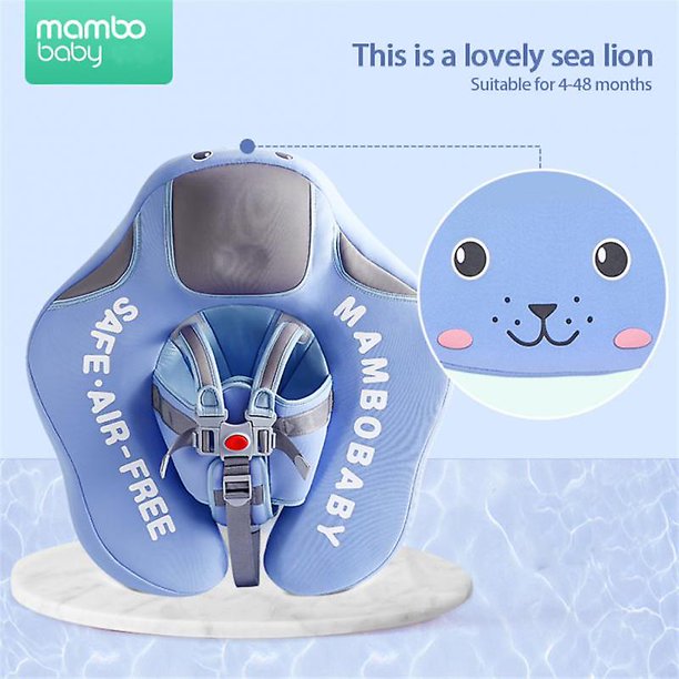 Mambobaby Baby Flotador Acostado Anillos de natación Cintura infantil Anillo de natación Niño pequeño
