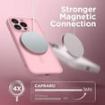 thumbnail image 4 of Magnetic for iPhone 15 Pro Max Case, [Compatible with MagSafe] [Full Camera Protection] Shockproof Protective Slim Translucent Matte Phone Case for iPhone 15 Pro Max 6.7'', Peach Pink, 4 of 8