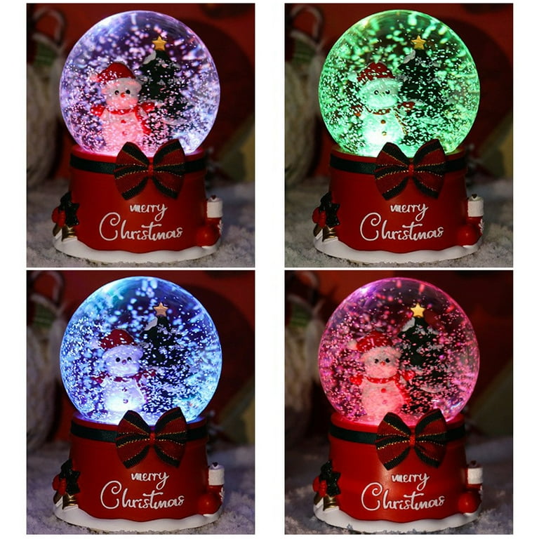 Finelylove Lighted Christmas Decorations Christmas Ornaments Resin