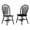 Cherry, variant on Pemberly Row Arrowback Dining Side Chair in Light Oak Solid Wood Set of 2