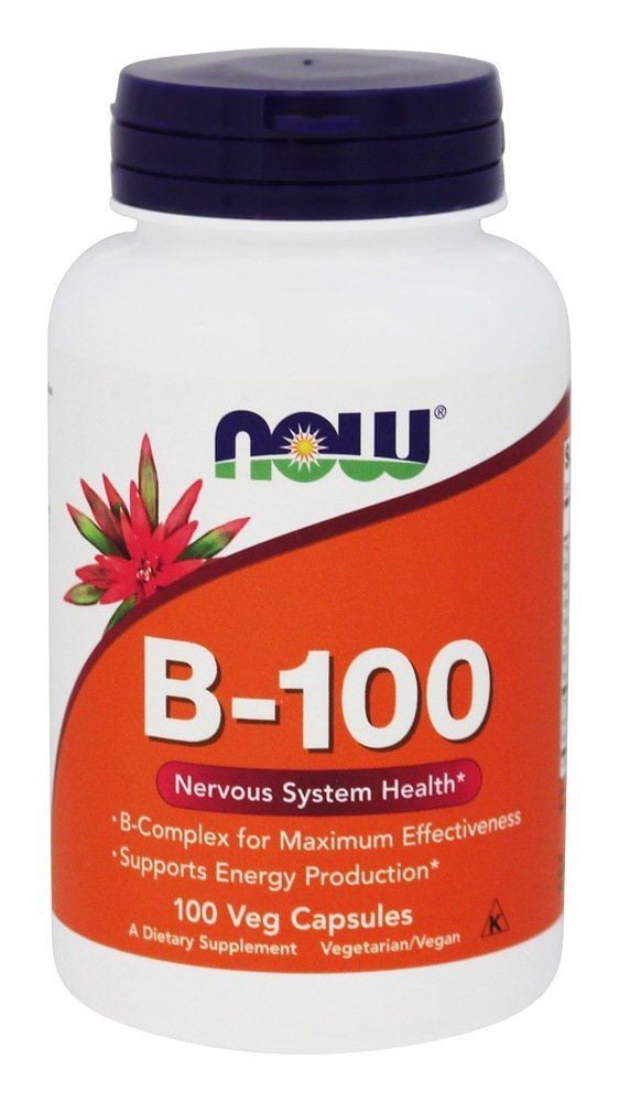 Now Foods B100, Vitamin 100 capsules