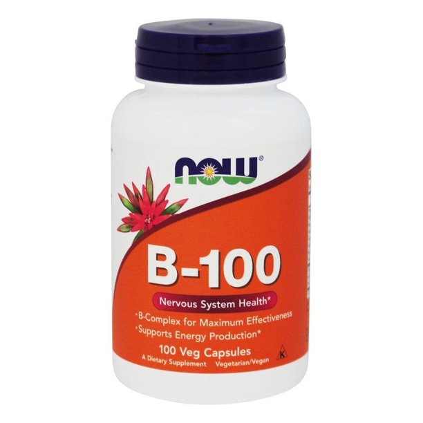 Now Foods B100, Vitamin 100 capsules