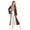 Burgundy, variant on Zaldita Kids Girls Renaissance Medieval Costume Princess Faire Dress Halloween Flared Sleeve Long Royal Blue 14
