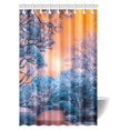 thumbnail image 1 of Cortina de Ducha ABPHQTO con decoración de Paisaje Cerezo Nieve 120x180 cm, 1 of 2