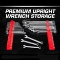 thumbnail image 3 of 40pc Magnetic Wrench Organizer Sturdy Tool Storage Shelf Black, 3 of 5