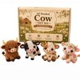 thumbnail image 3 of 2026 Upgrated Tiny 3D Beaded Animal DIY Kit, Complete Animals Beading Craft Set for Beginners & Hobbyists（Cow）, 3 of 6