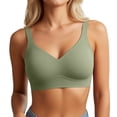 thumbnail image 1 of Seamless Full Coverage Lift Bra for Everyday Wear – Wireless V Shaping Underwear Providing Strong Bust Support and Comfortable Fit, 1 of 6