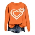 thumbnail image 5 of Oversized Sweatshirt for Valentine's Day Women Love Heart Shirts Daily Home Outdoor Workout Long Sleeve O Neck Printed Street Blouse Trendy Clothes 2026, 5 of 5