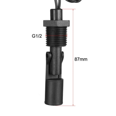float switch level horizontal water sensor side aquarium 87mm mounted tank