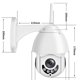 thumbnail image 5 of Cámara IP WiFi 2MP 1080P Cámara Velocidad ámbrica IR Sunnimix Cámara IR CCTV de velocidad inalámbrica, 5 of 8