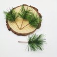 thumbnail image 3 of 10 Uds. De agujas de pino verde artificiales, ramas pequeñas, tallos, selecciones para arreglos florales navideños, decoraciones navideñas, 3 of 5