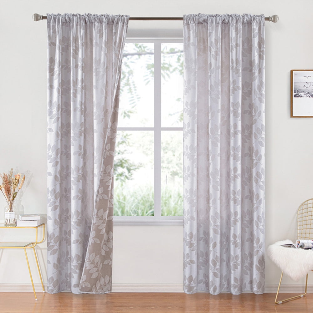 Details about   Blackout Thermal Curtains Pair Ready Made Eyelet Ring Drapes Office Door Window 