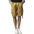 thumbnail image 3 of Cargo Short Match Twill Comfort para hombre, talla 3XL/38, color caqui, 3 of 6