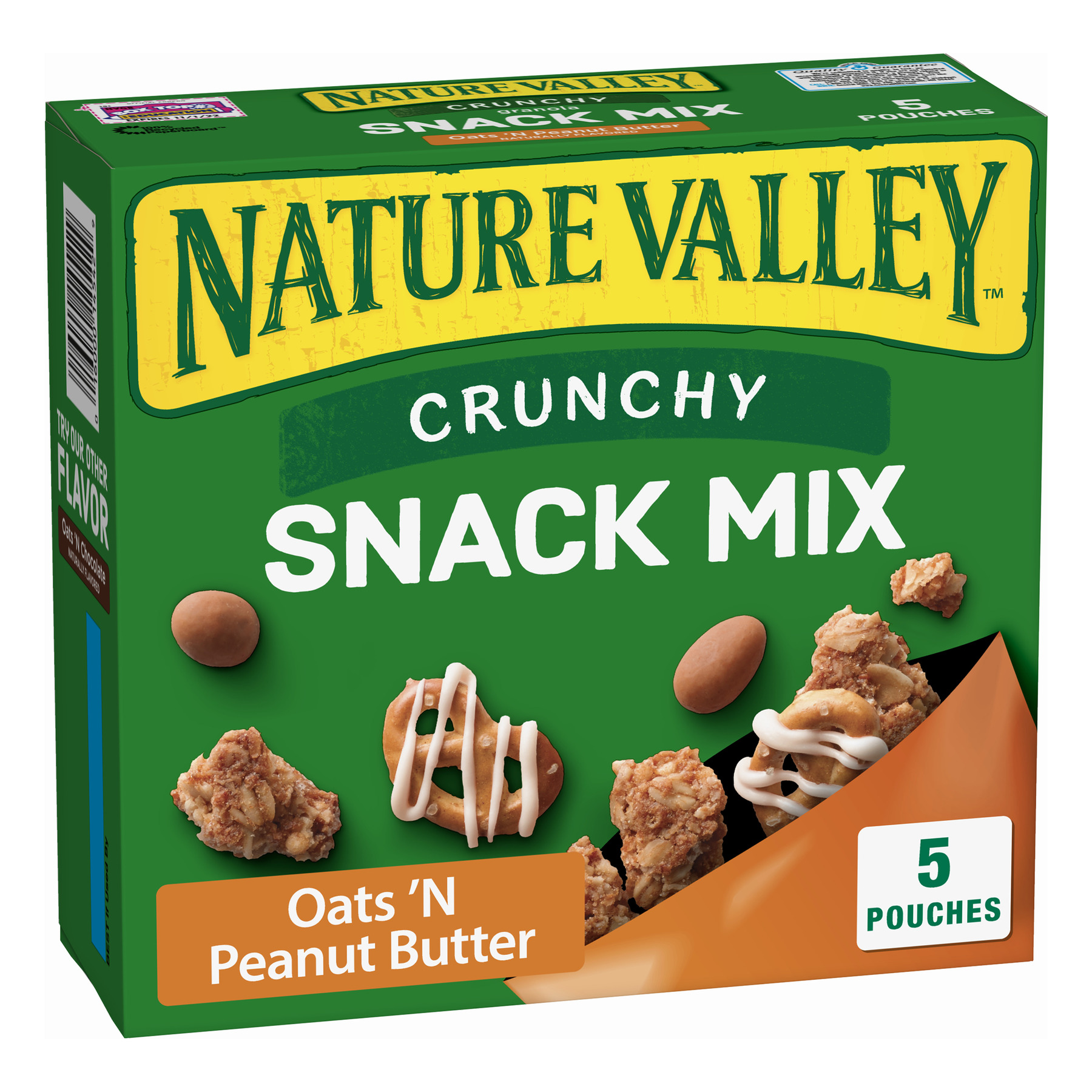 Nature Valley Crunchy Oats 'N Peanut Butter Snack Mix 5 Count