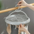 thumbnail image 4 of Round Clothes Hangerwith Clips,Round Drying Rack Clothes Round Laundry Hangerwith Clips Round Sock Dryer Exceptional Reliability, 4 of 10
