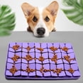 thumbnail image 2 of Pet Silicone Snuffle Mat Slow Feeder Lick Mat Cat Supplies Encourages Natural Foraging Skill For Slow Down Eating, 2 of 9