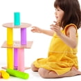 thumbnail image 3 of Bloques de Construcción de Juguetes Apilables Bloques de Construcción Juguetes para Niños a de 3, 3 of 8