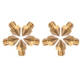 thumbnail image 2 of Amdohai 10pcs 3D Printer Extruder Brass Nozzle 0.4mm Printer Hotend Compatible with CR-10S Pro 3D Printer 1.75mm Filament, 2 of 7