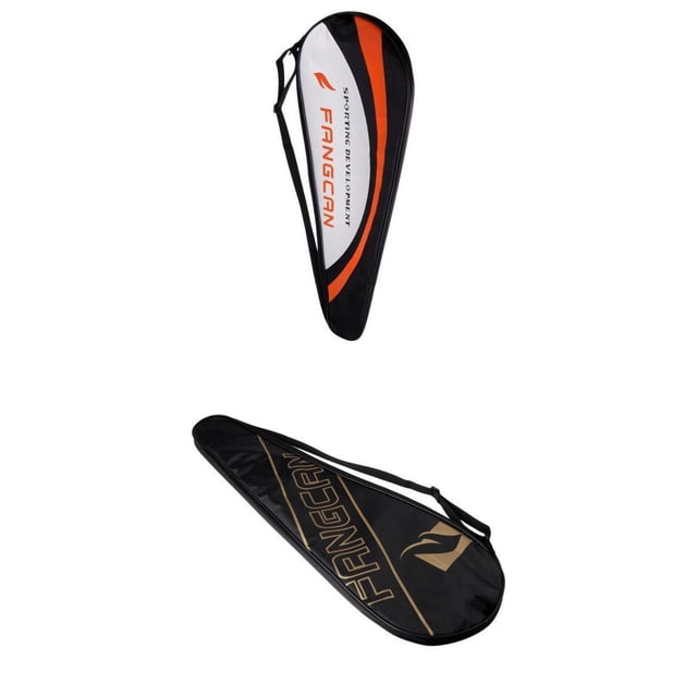 Funda de raqueta de bádminton portátil Funda de hombro suave 2 piezas Sharpla Estuche para raquetas de bádminton