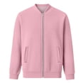 thumbnail image 6 of iHPH7 Light Jackets for Women Fall Fashion Womens Bomber Jacket Lightweight Jacket Women Bomber Jacket Women Womens Jackets Casual Fall Womens Clothes Pink L, 6 of 6