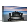 thumbnail image 1 of Global Gallery's 'Coney Island Pier' By Katherine Gendreau Stretched Canvas Wall Art, 1 of 4