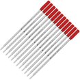 thumbnail image 3 of Lanier Combo Pack - 12 Pack - Monteverde Soft Roll Ballpoint C13 Paste Ink Refill Compatible with most Cross Style Ballpoint Pens - Red (Medium Tip 0.7mm), 3 of 3
