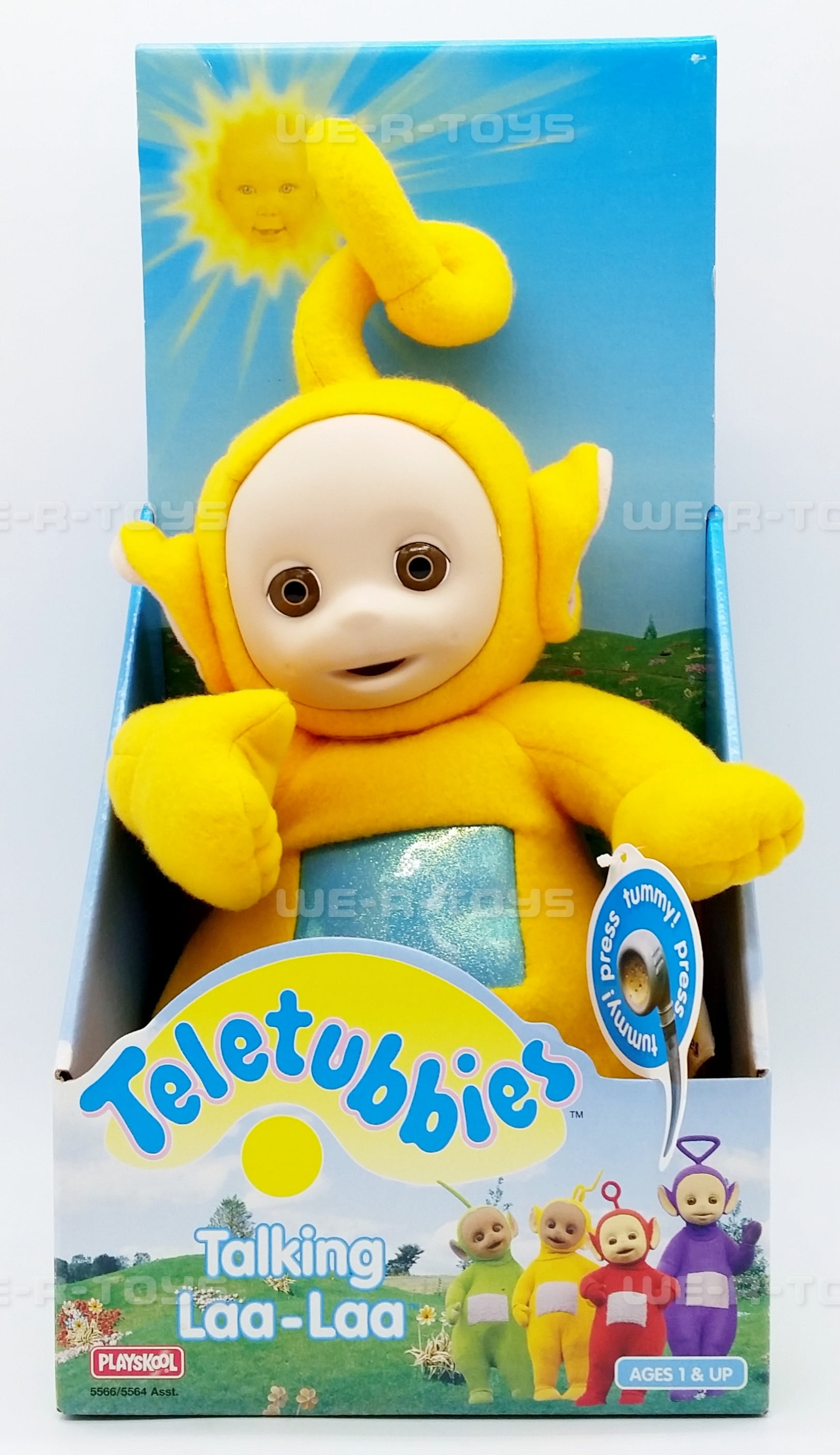  Teletubbies 8 Try Me Talking Plush - Laa Laa : Toys