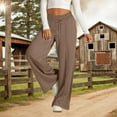 thumbnail image 4 of lanema Fashionable Baggy Pants for Women with Elastic Waistband Drawstring Sweatpants, 4 of 18