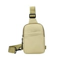thumbnail image 4 of amagogo Fashion Men Chest Bag Casual Shoulder Crossbody Bag Travel Backpack Men's Hiking Khaki, 4 of 9