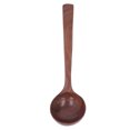 thumbnail image 2 of Wooden Ladle Spoon Kitchen Utensils Cooking Tools Culinary Accessories Made From Solid Wood Heat Resistant with Curved Handle for Soup Stew Serving, 2 of 7