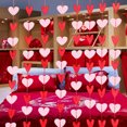 thumbnail image 6 of EUDIDV Valentine's Decor Valentine Day Love Flag Non Woven Fabric Heart-shaped Banner DIY Wedding Red Door Curtain Romantic Presents, 6 of 6