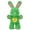 green rabbit, variant on Candy Bunny Plush Doll – Soft Decorative Plush, Cute Cozy Home Accent, Gift for Couples