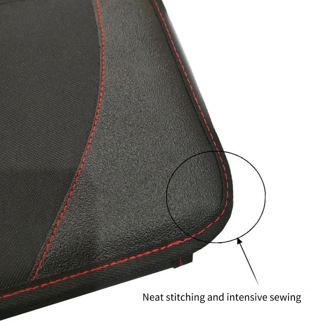 Car Seat Protector Waterproof Non Slip Thickened Padding Automotive Seat Cover Mat with Mesh Pockets for Child Baby Pets