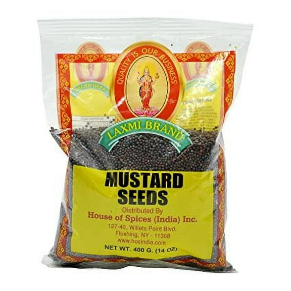 Laxmi Mustard Seeds - 400 Gm (14 Oz)