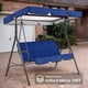 thumbnail image 3 of Funda Superior Abatible Impermeable + Funda Asiento (funda Superior + Funda Asiento) 190T: Funda Superior: 142*120*18cm/Base: 150*50*10cm (Azul) Azul, 3 of 9