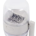 thumbnail image 5 of Stainless Steel Nut Grinder for Almonds Walnuts Pecans - Handheld Manual Food Chopper with Non-Slip Ergonomic Handle - Kitchen Gadget for Smoothies Salads Baking Toppings - ABS Durable Design 12x16cm, 5 of 9